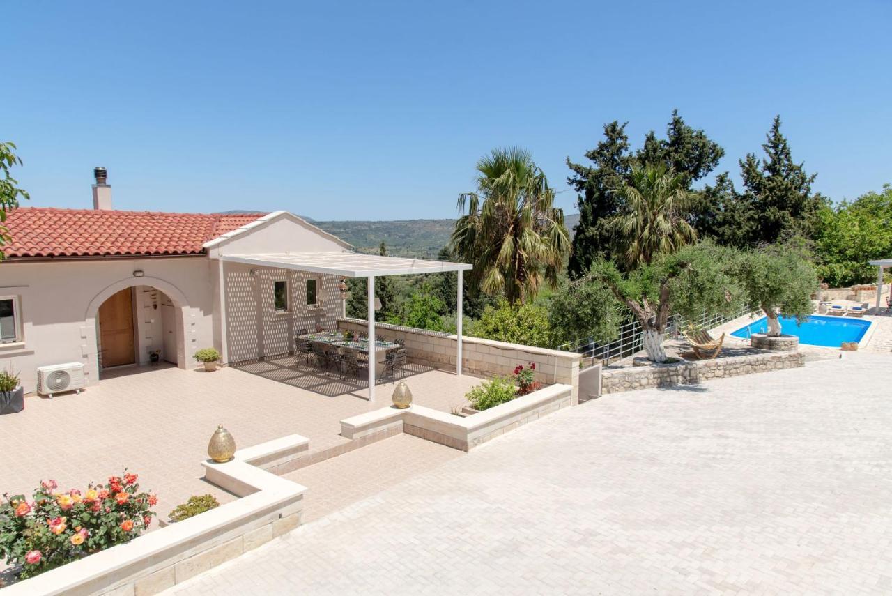 Villa Chrysallis With Heated Pool Georgioupoli Luaran gambar