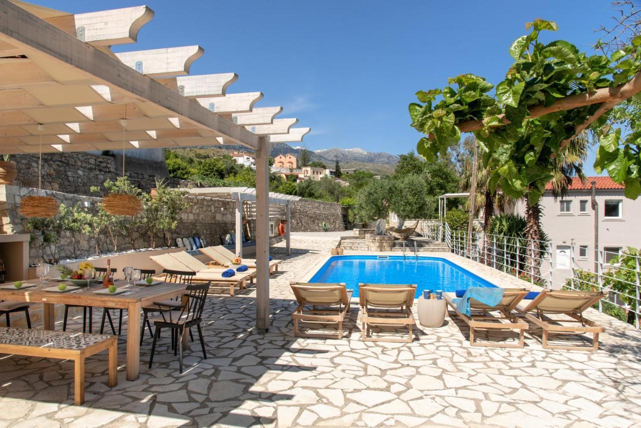 Villa Chrysallis With Heated Pool Georgioupoli Luaran gambar
