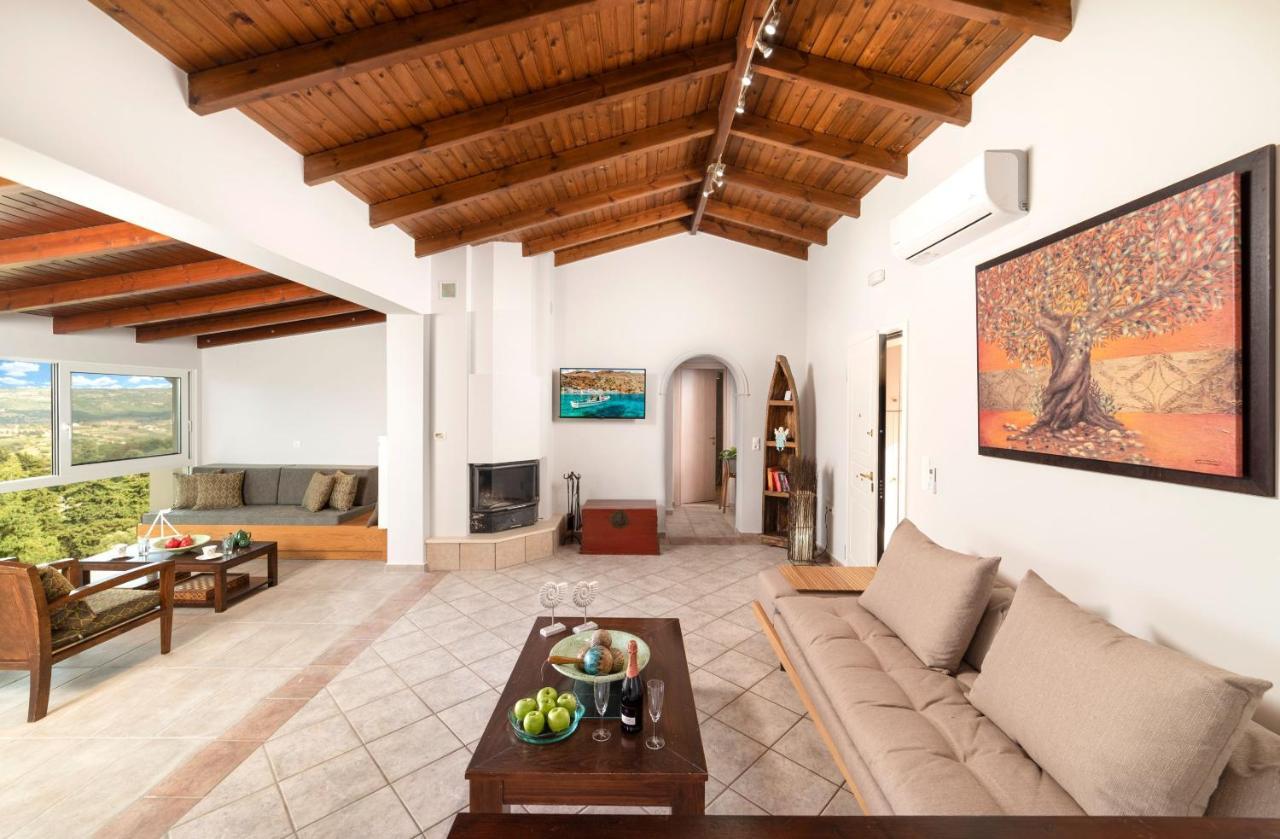 Villa Chrysallis With Heated Pool Georgioupoli Luaran gambar