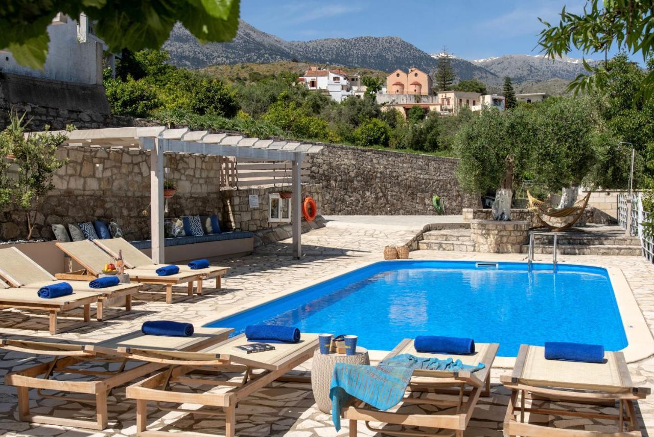 Villa Chrysallis With Heated Pool Georgioupoli Luaran gambar