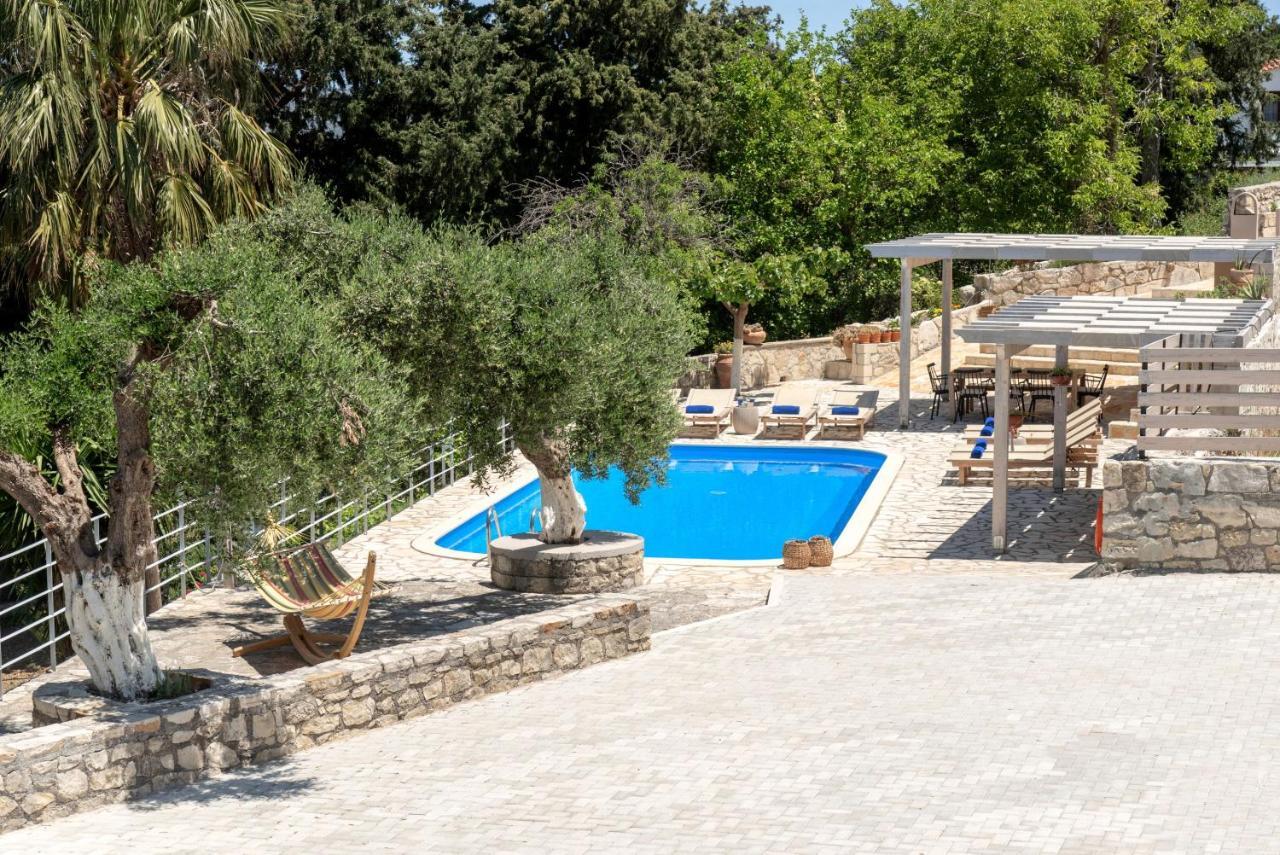 Villa Chrysallis With Heated Pool Georgioupoli Luaran gambar
