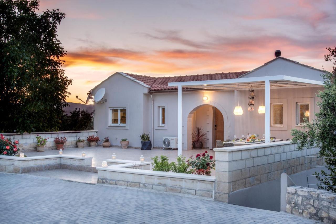 Villa Chrysallis With Heated Pool Georgioupoli Luaran gambar