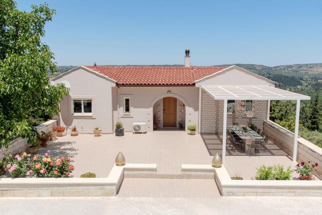 Villa Chrysallis With Heated Pool Georgioupoli Luaran gambar